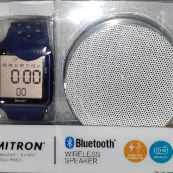 Armitron Silicon Watch and Speaker Set - Picture 2 of 3